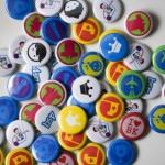 Foursquare buttons