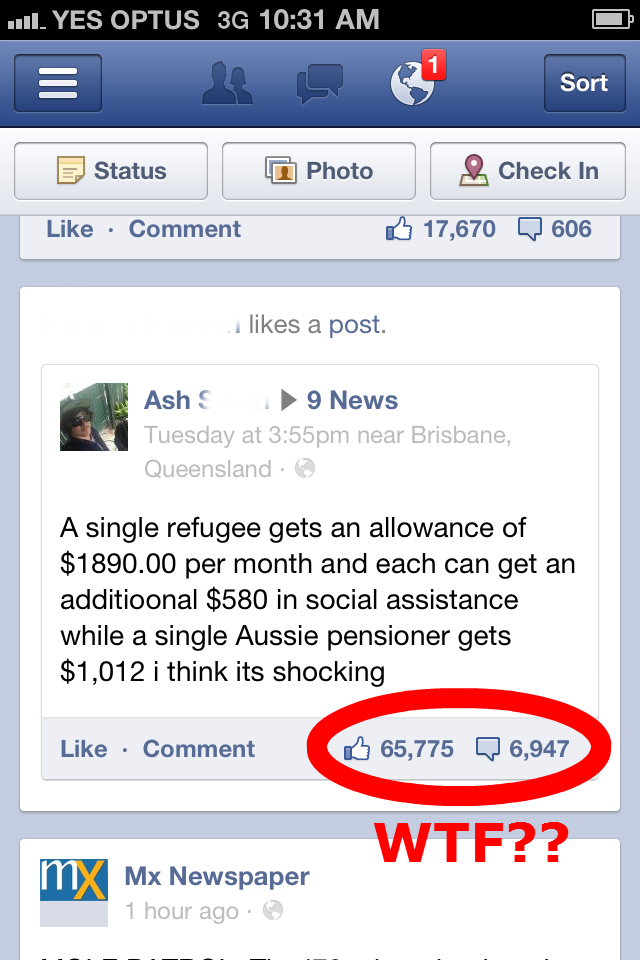 viral facebook post