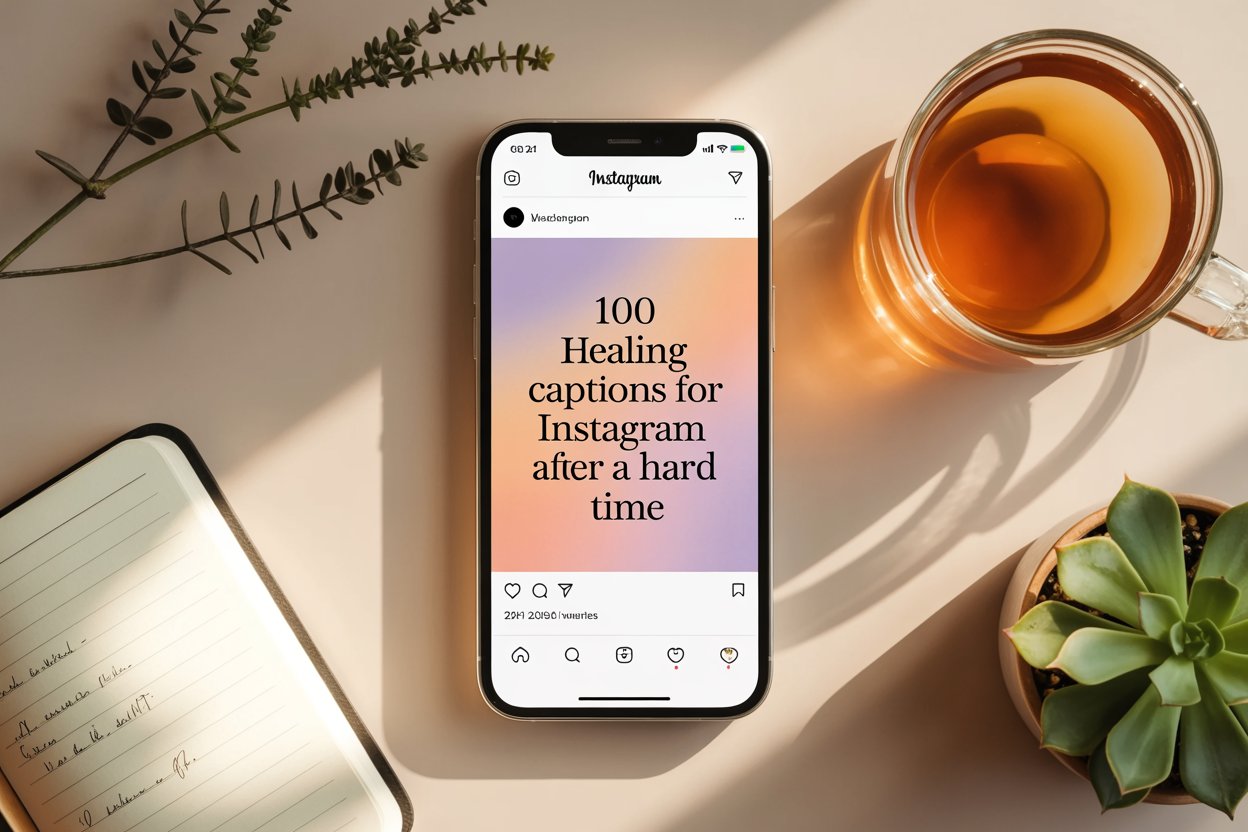 100 Healing Captions for Instagram After a Hard Time